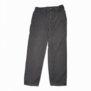 Vintage Levis 550 Jeans Mens 36x32 Black Denim Tapered Fit Canada 38x32 Tag 90s